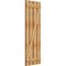 Ekena Millwork Spaced Board-n-Batten Shutters w/Z-Bar, Rough Sawn Western Red Cedar, 23W x 67H, PR RBS06Z23X067RWR - alternate 3